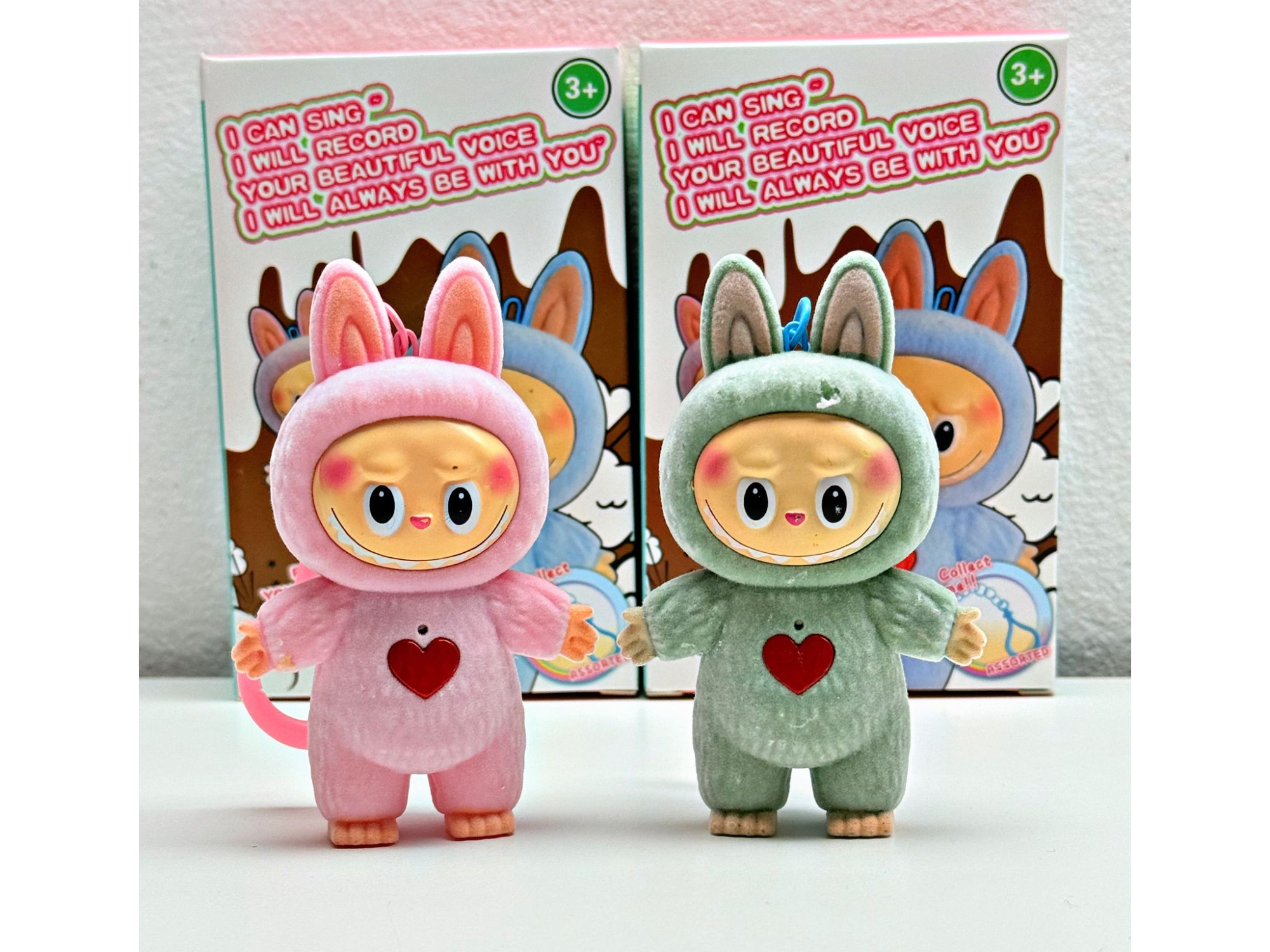 🎶 Muñeco llavero Labubu cantante 🐰❤