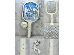 *💥 RAQUETA MATA MOSQUITO RECARGABLE – PODER ANTI-INSECTOS 💥