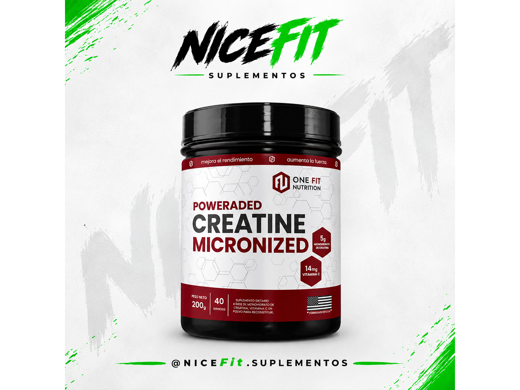 Creatina Monohidrato one fit