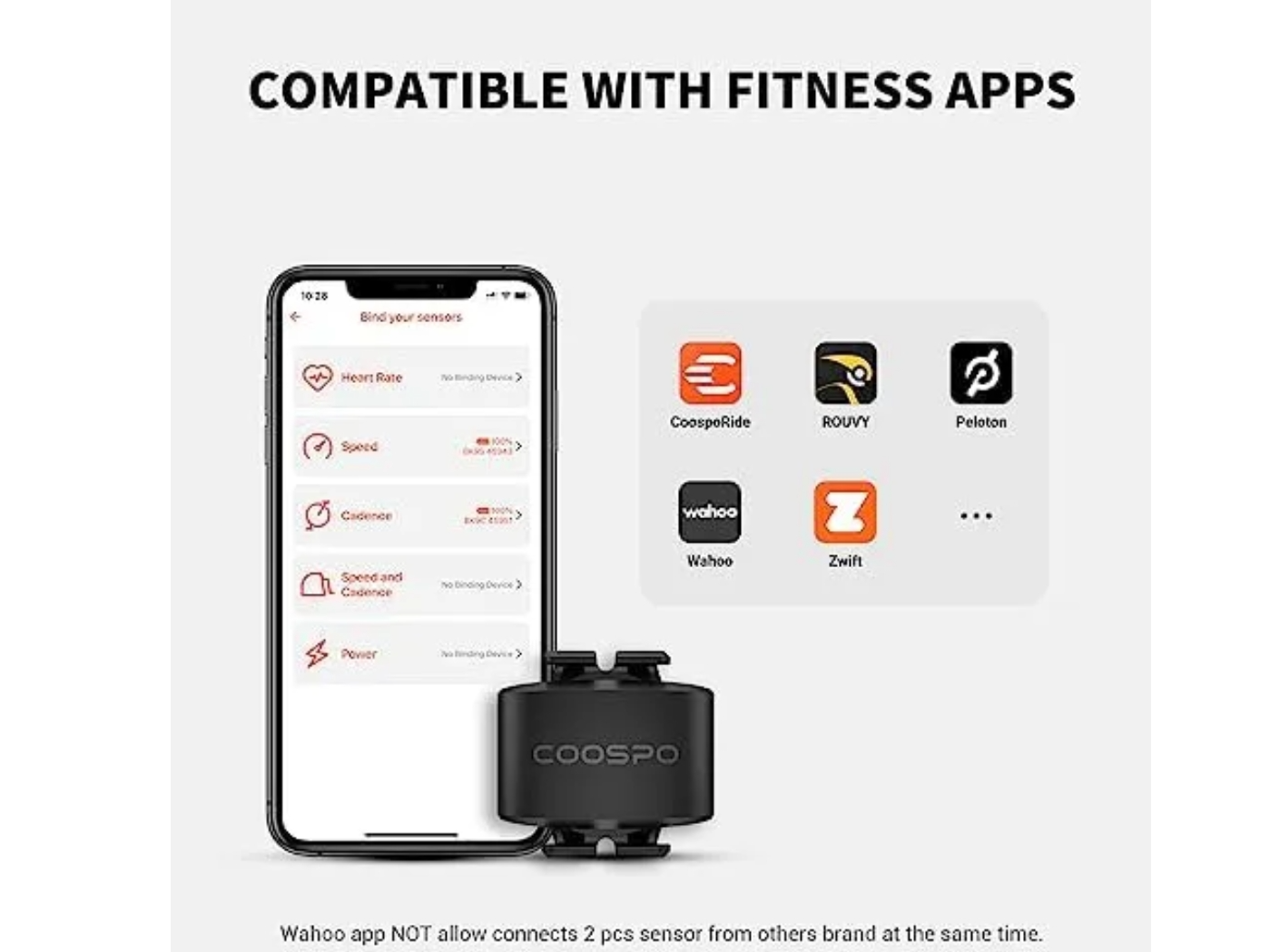 CooSpo-Sensor de cadencia