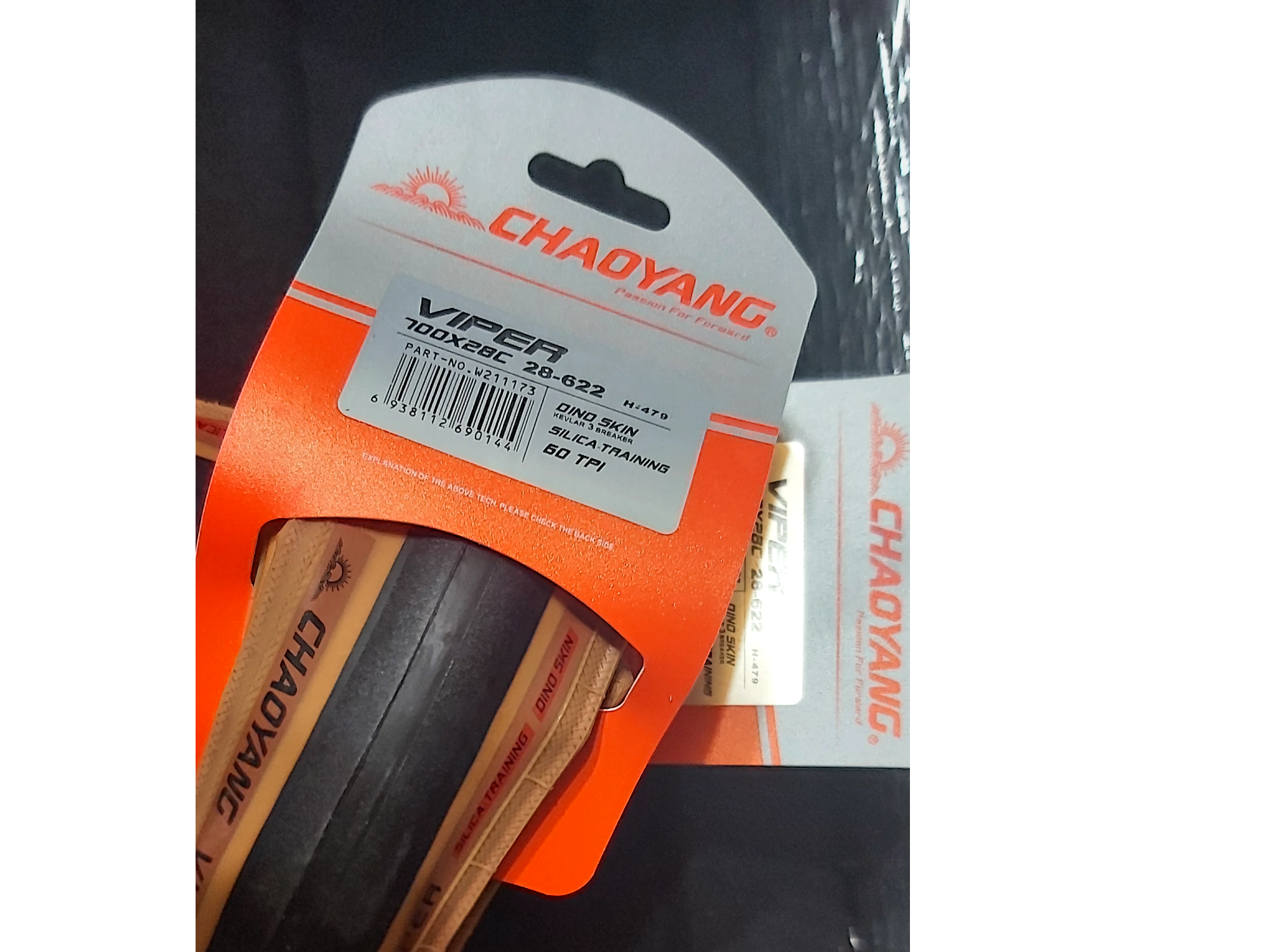 Semitubo clincher Chaoyang viper 28c