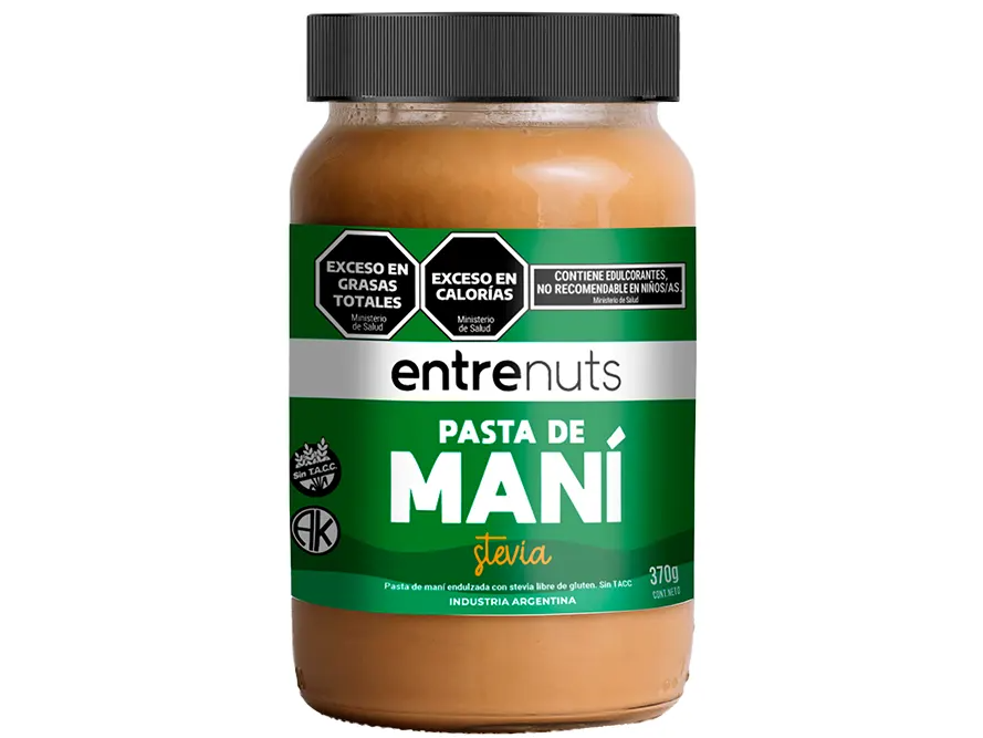 PASTA DE MANI ENTRENUTS - CON STEVIA