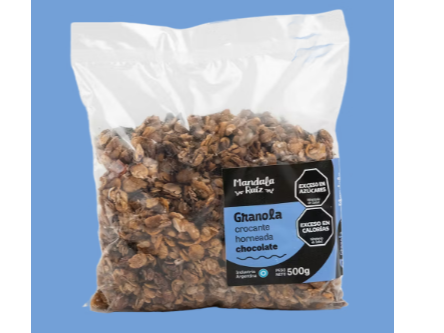 Granola con chocolate - Mandala Raíz