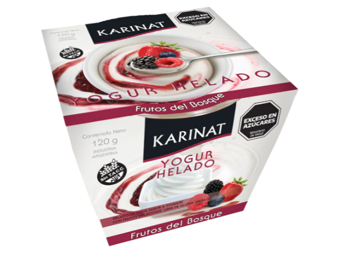 Karinat - Yogur helado frutos del bosque