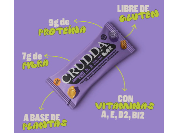 CRUDDA - Arándano y nuez