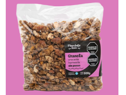 Granola tradicional sin pasas - Mandala raíz