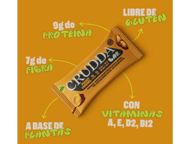 CRUDDA - Peanut caramel