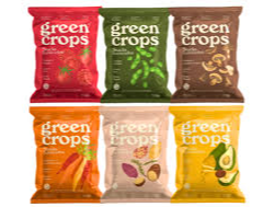 SNACKS GREEN CROPS 45GR