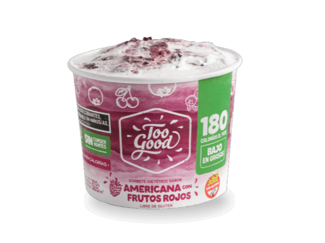 Too Good - Helado americana con frutos rojos