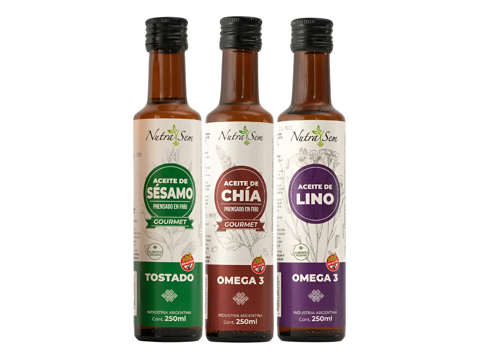 ACEITES CHIA/LINO/SESAMO NUTRASEM