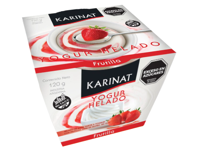 Karinat - Yogur helado frutilla