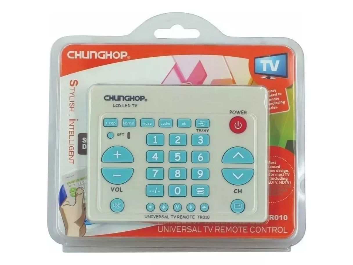 CONTROL REMOTO TV UNIVERSAL