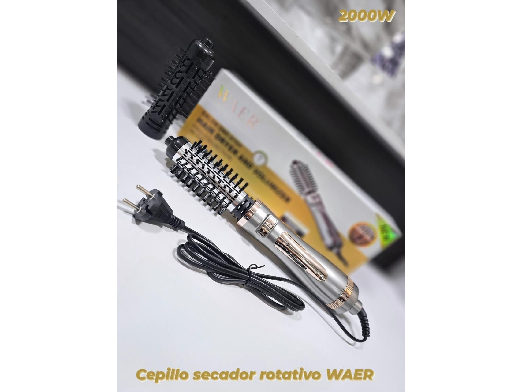 Cepillo secador rotativo Waer