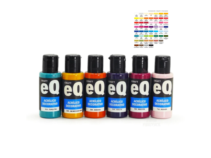 Pintura acrílica eQ Arte 50cc - Color a elección!