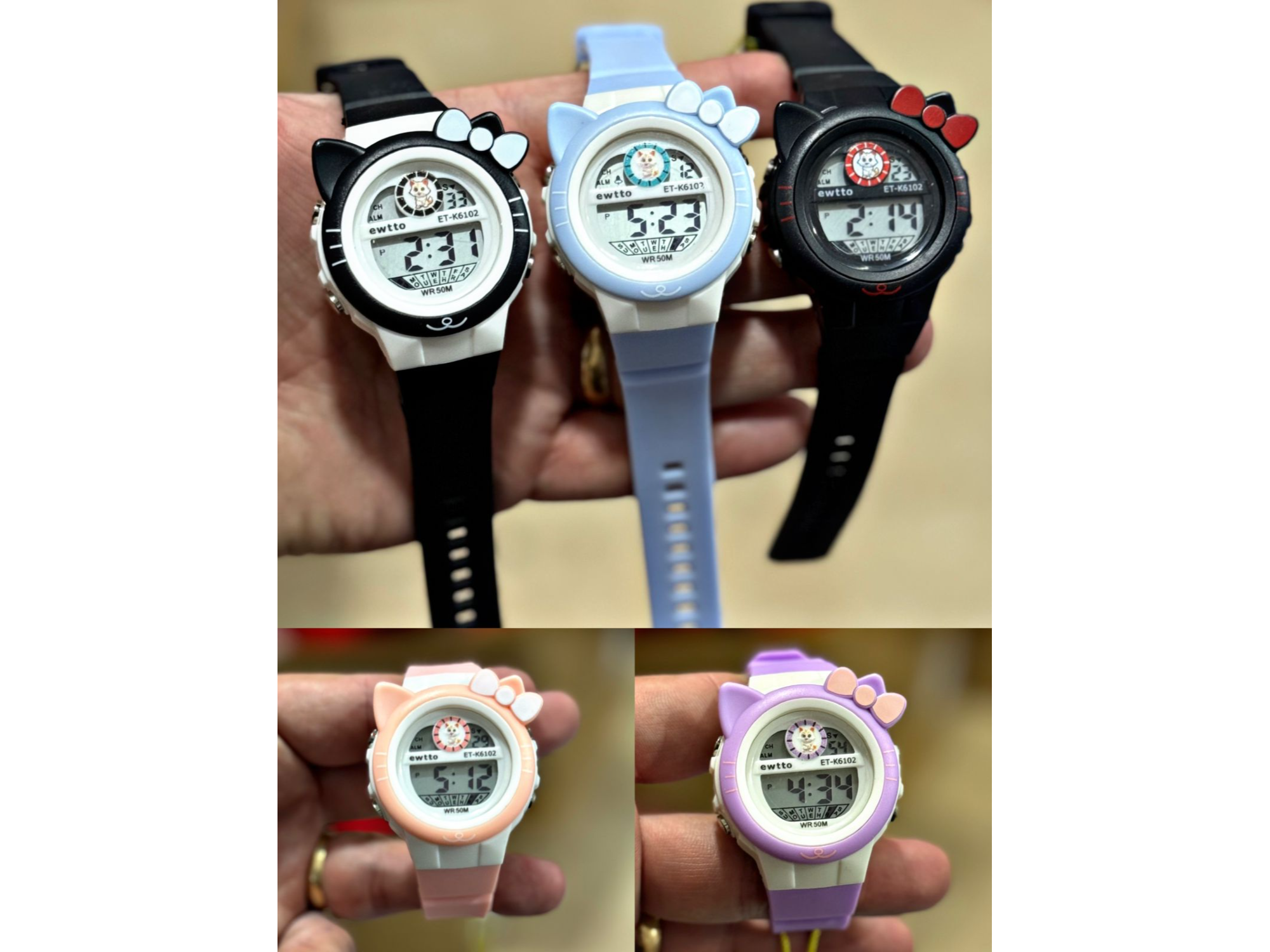 RELOJ INFANTIL EWTTO SUMERGIBLE