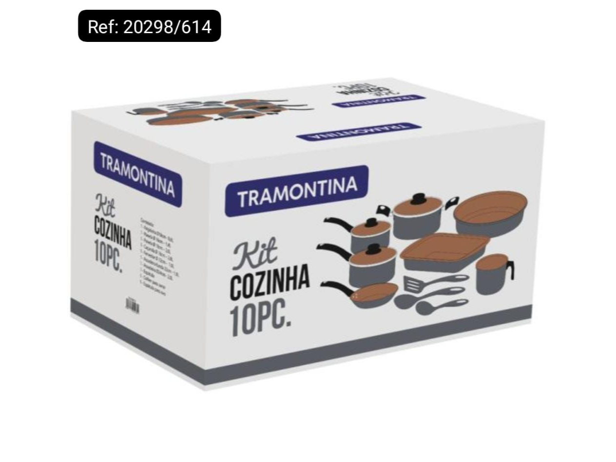 JUEGO DE OLLA TRAMONTINA TURIM X 10 PIEZAS COD20298/614