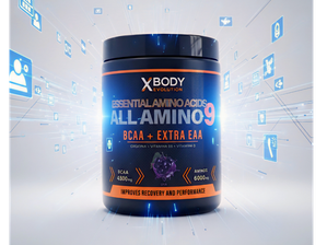 ALL AMINO 9, BCAA, EXTRA EAA 350 g Uva de Gunther