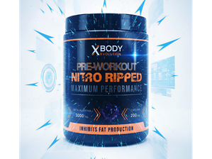 NITRO RIPPED PRE ENTRENO, QUEMADOR 300 GR de Gunther