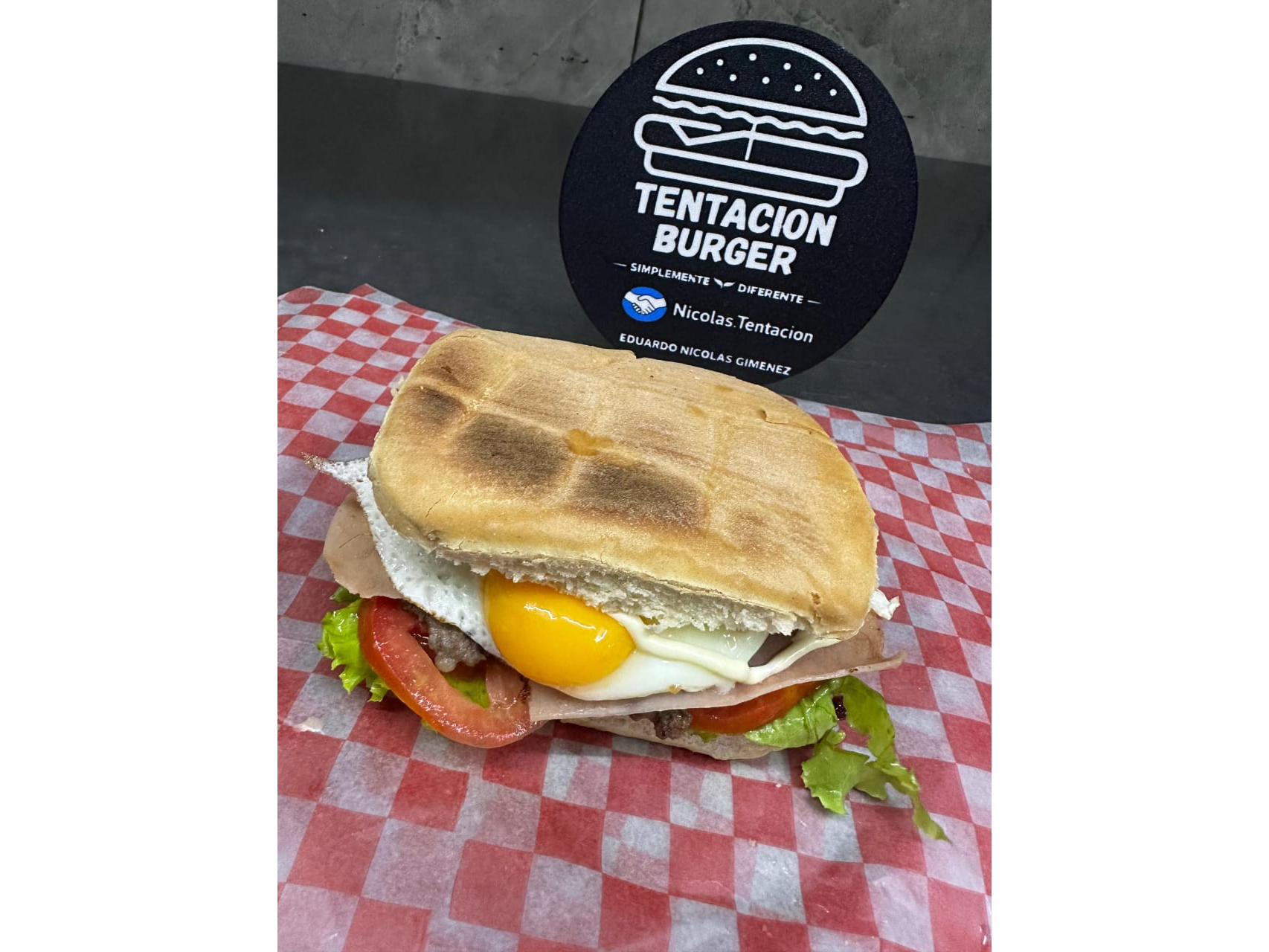 Burger pan simple