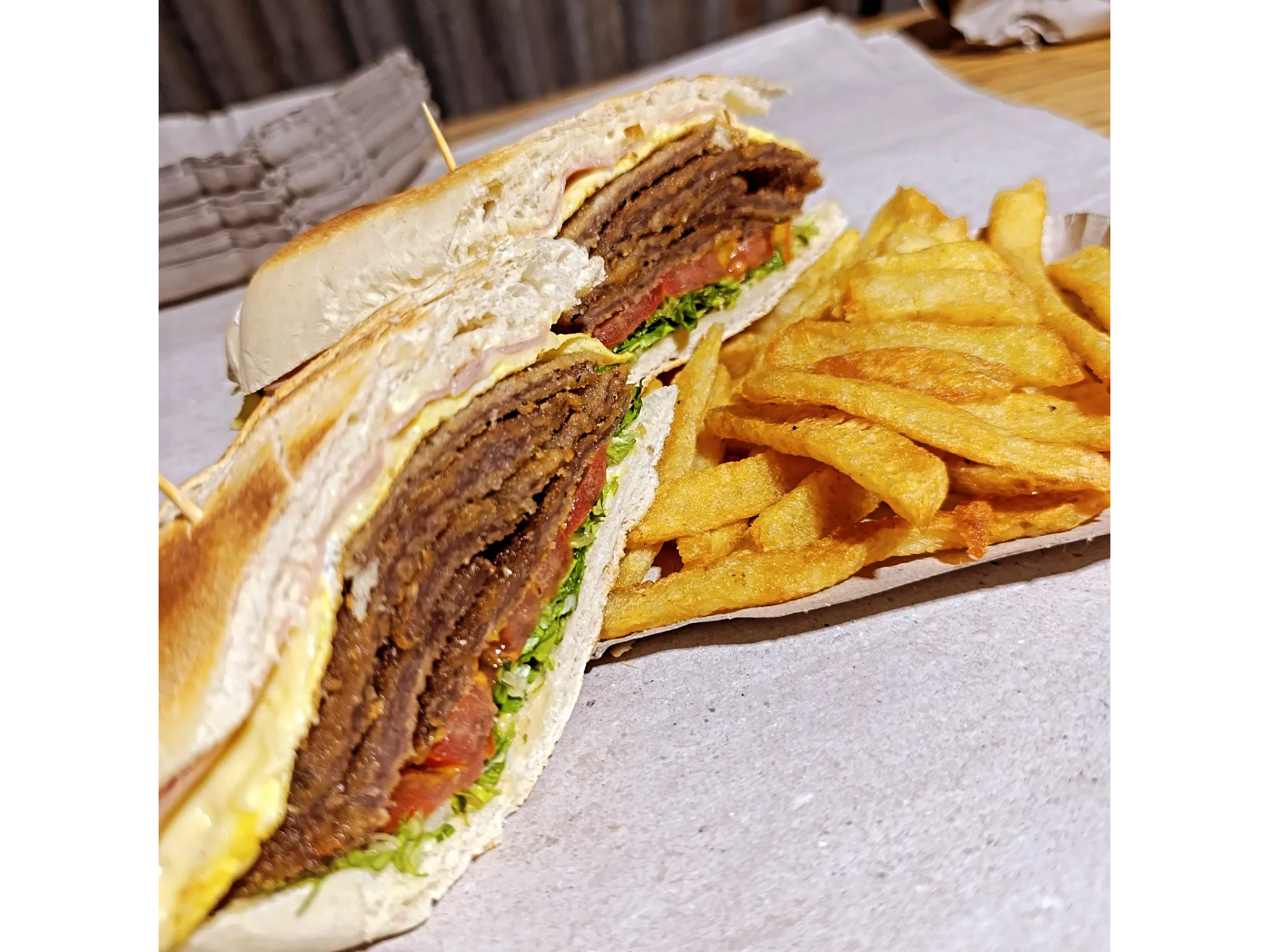 Milanesa especial de Pany's Burguer