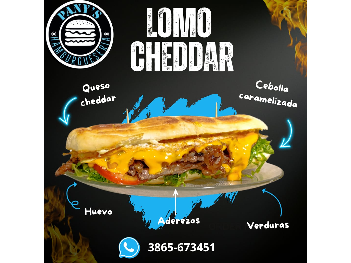 Lomo cheddar