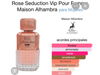 Rose seducción vip pour femme