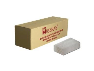 SERVILLETAS  P/ SERVILLETERO 14,5X15 CLE