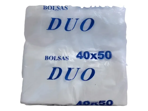 Bolsa camiseta 40x50 blanca