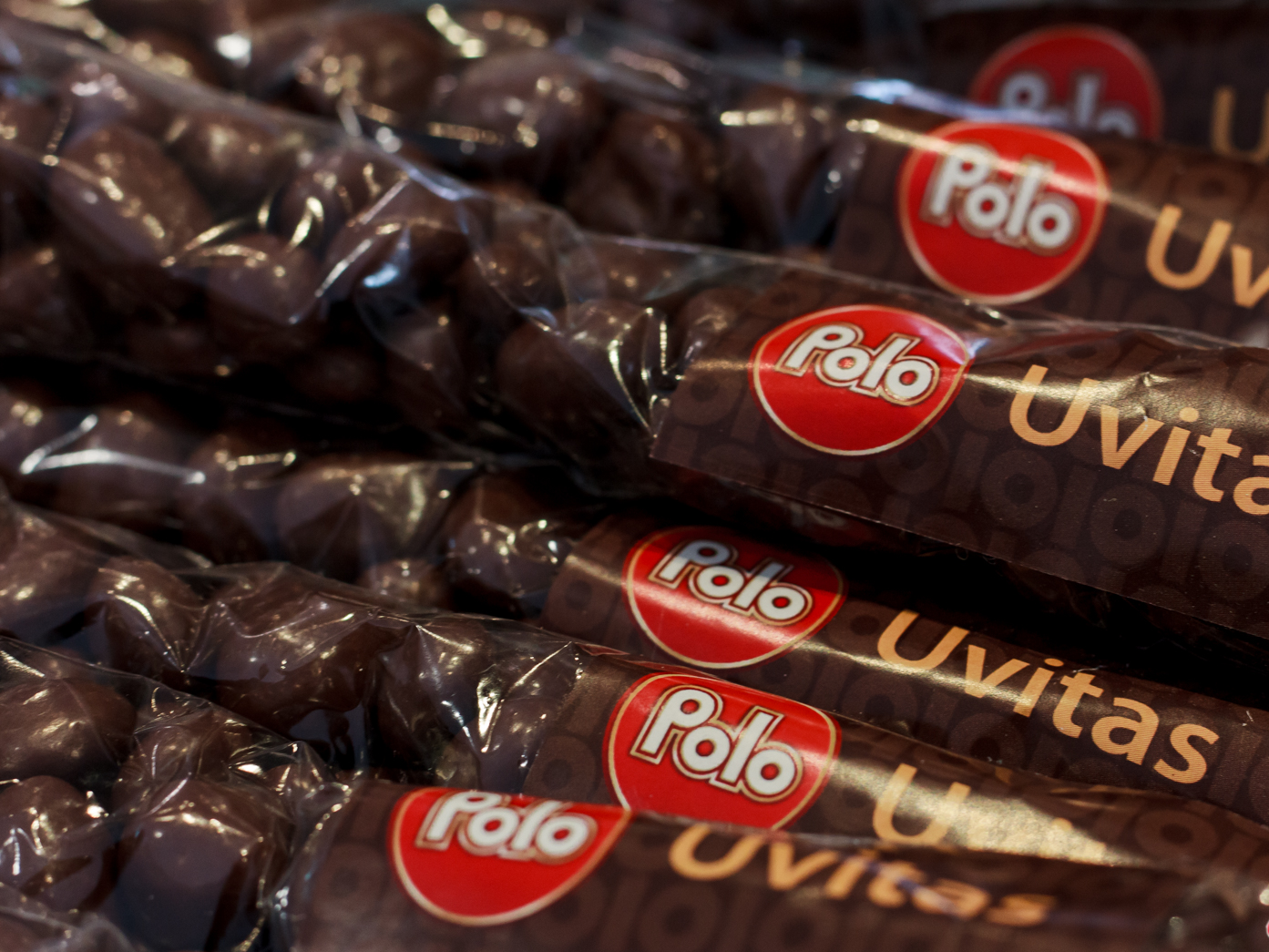 Uvitas bañadas en chocolate