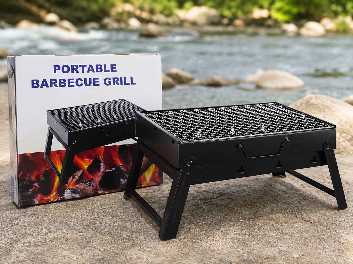 PARILLA PORTATIL PLEGABLE