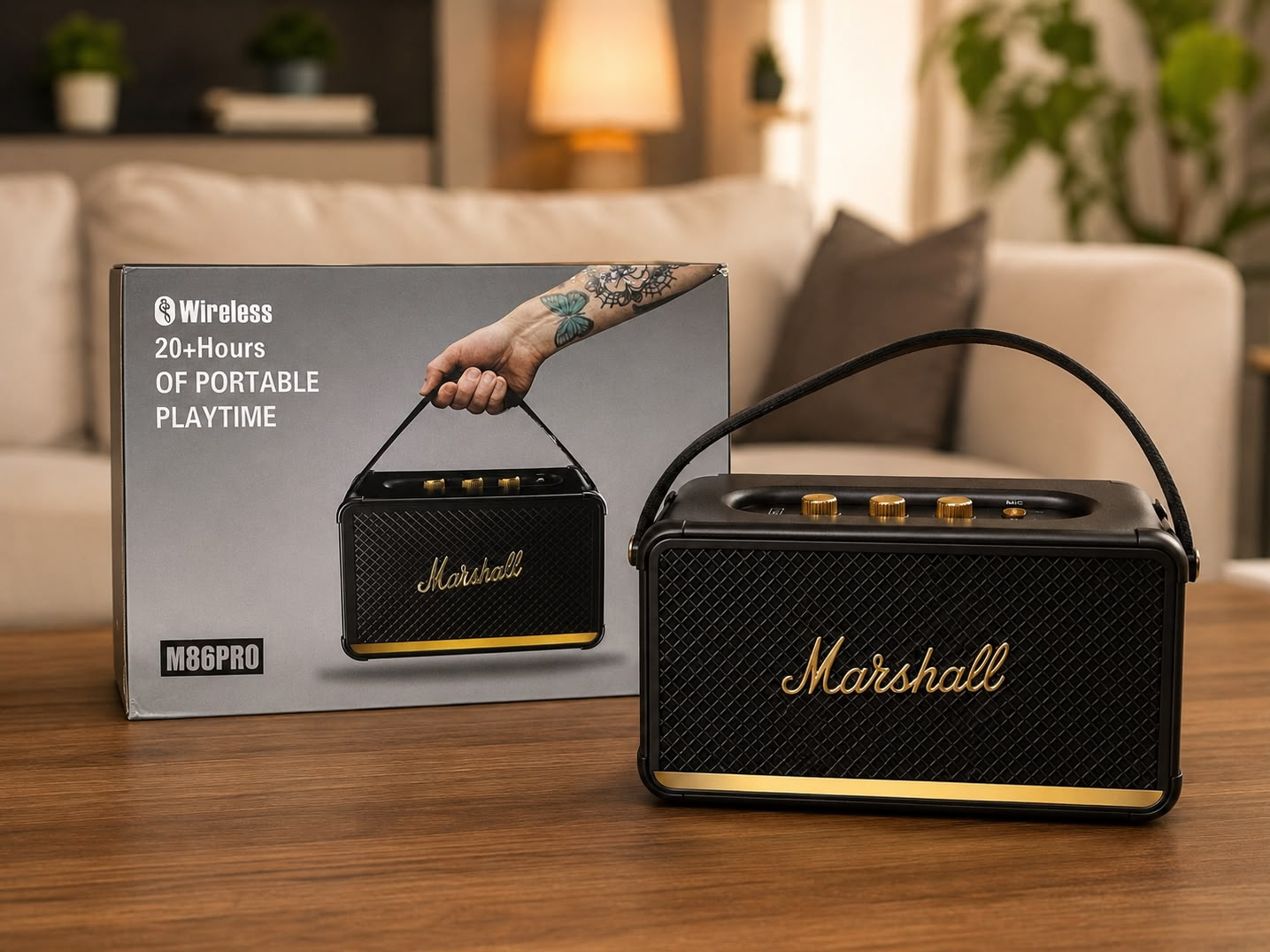 PARLANTE BLUETOOTH M86PRO