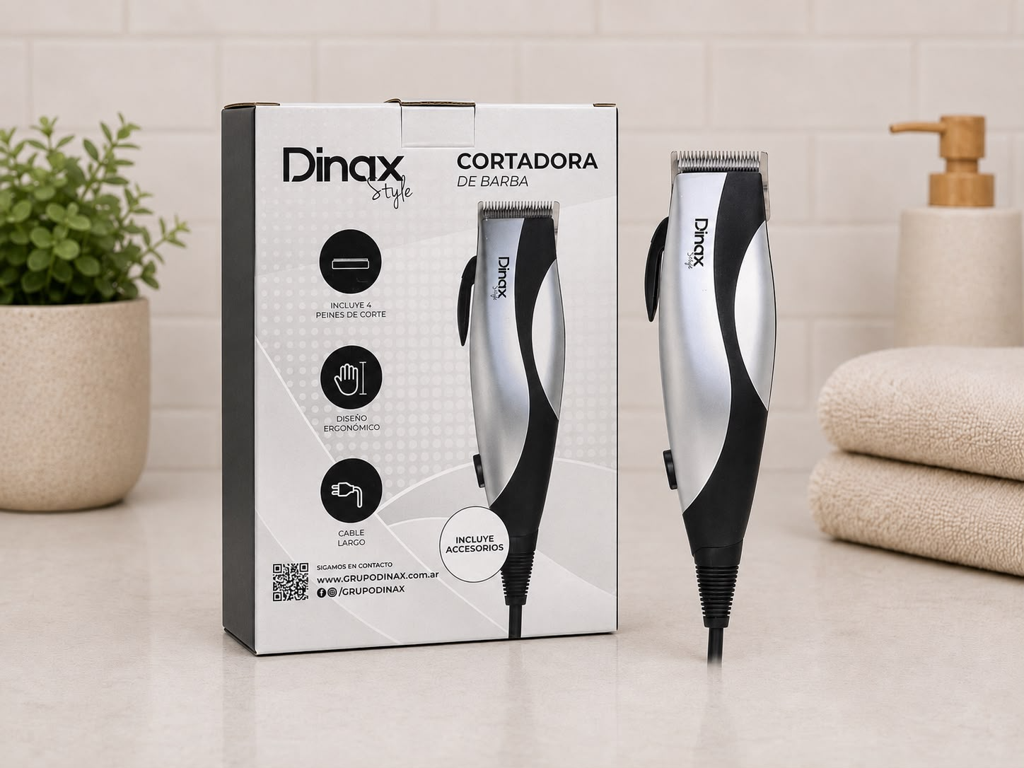 CORTADORA DE BARBA DINAX STYLE