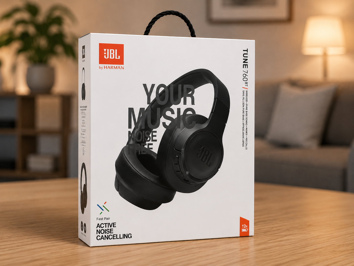 AURICULAR JBL YOUR MUSIC NOISE FRE BT TUNE 760