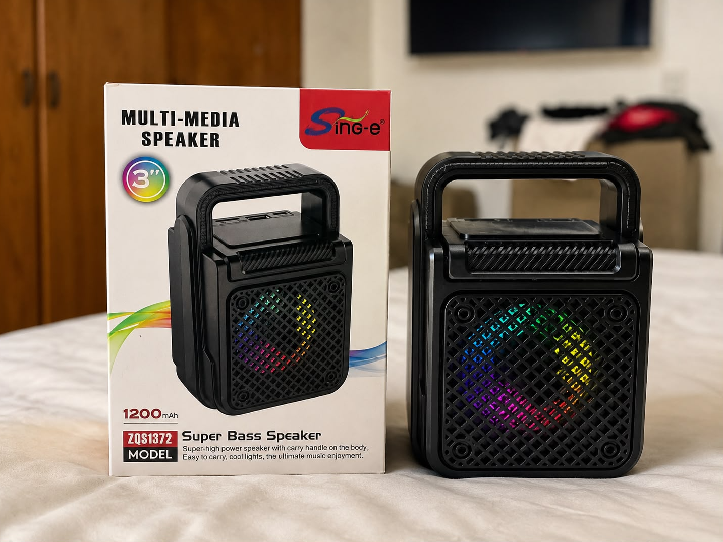 PARLANTE MULTIMEDIA SING-E ZQS1372 3"