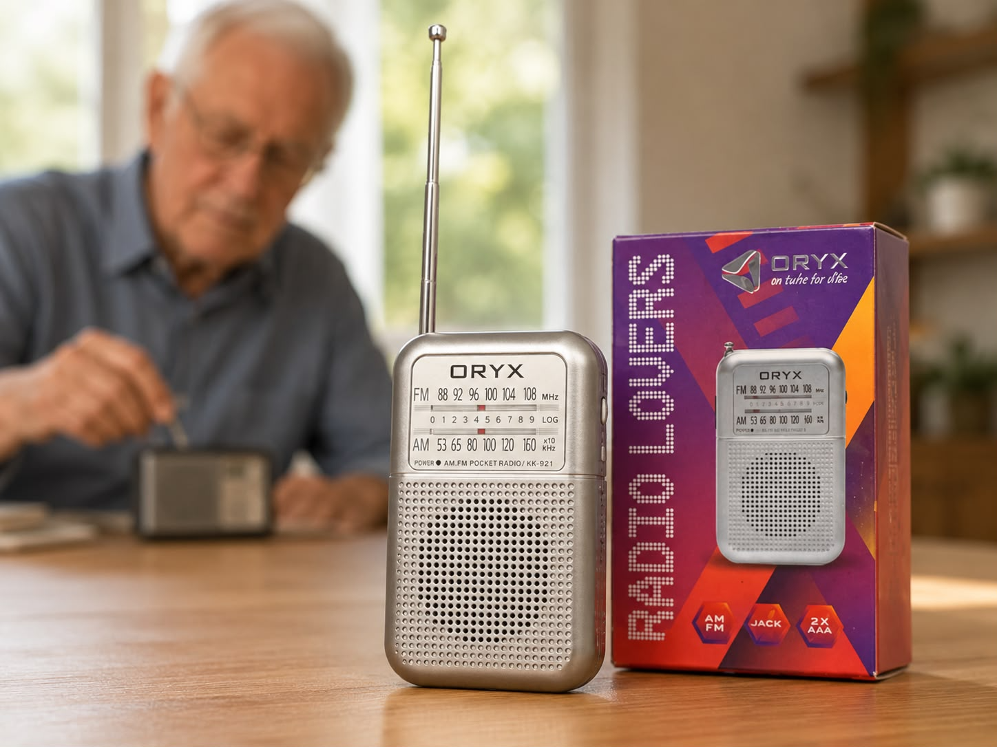 RADIO PORTATIL ORYX AM/FM