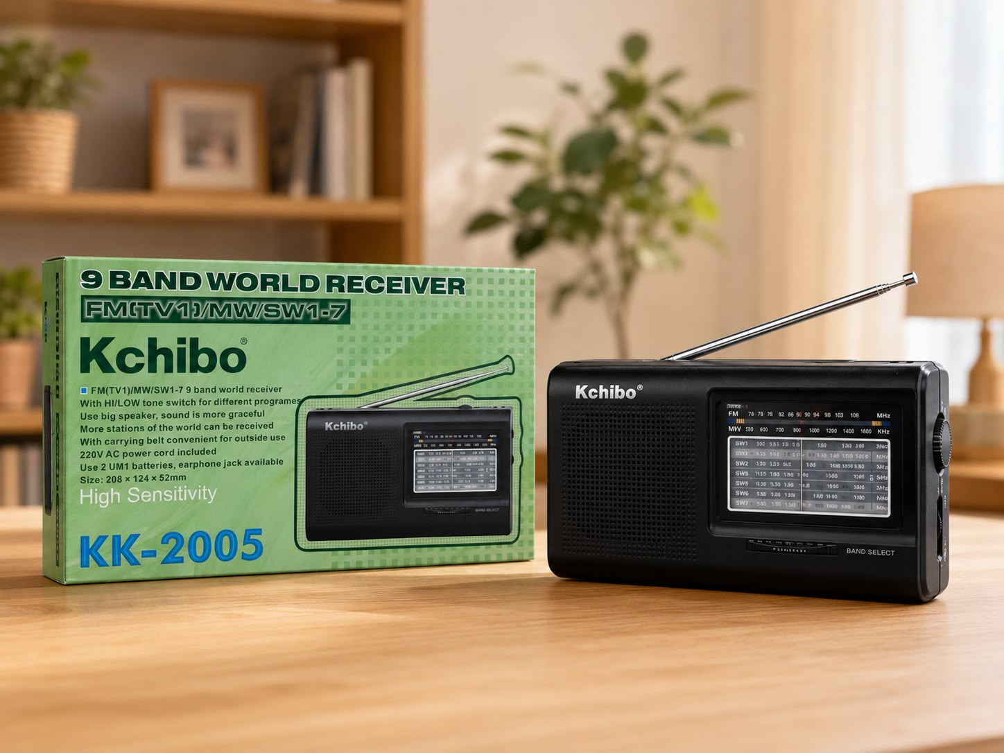 RADIO MULTIBANDA KCHIBO KK-2005
