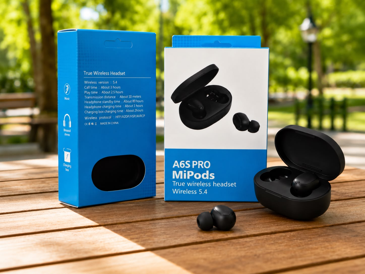 AURICULARES BLUETOOTH A6S PRO