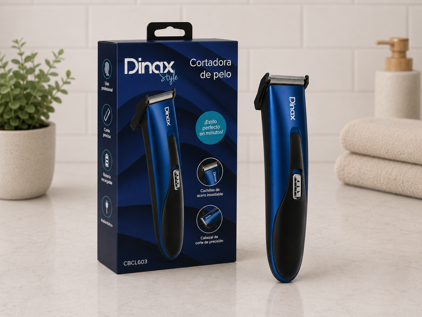 CORTADORA DE PELO DINAX STYLE CBCL603