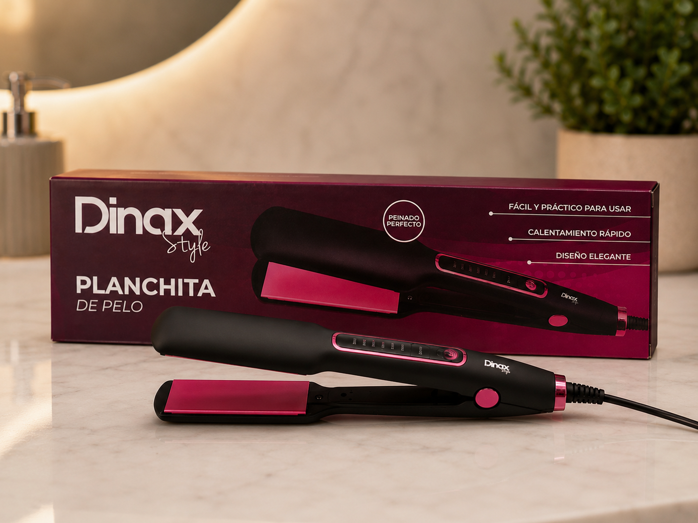 PLANCHITA DE PELO DINAX STYLE PLHS3232