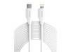 CABLE LDNIO LC121 CHARGE AND SYNC 65W USB-C A USB-C BLANCO 1M