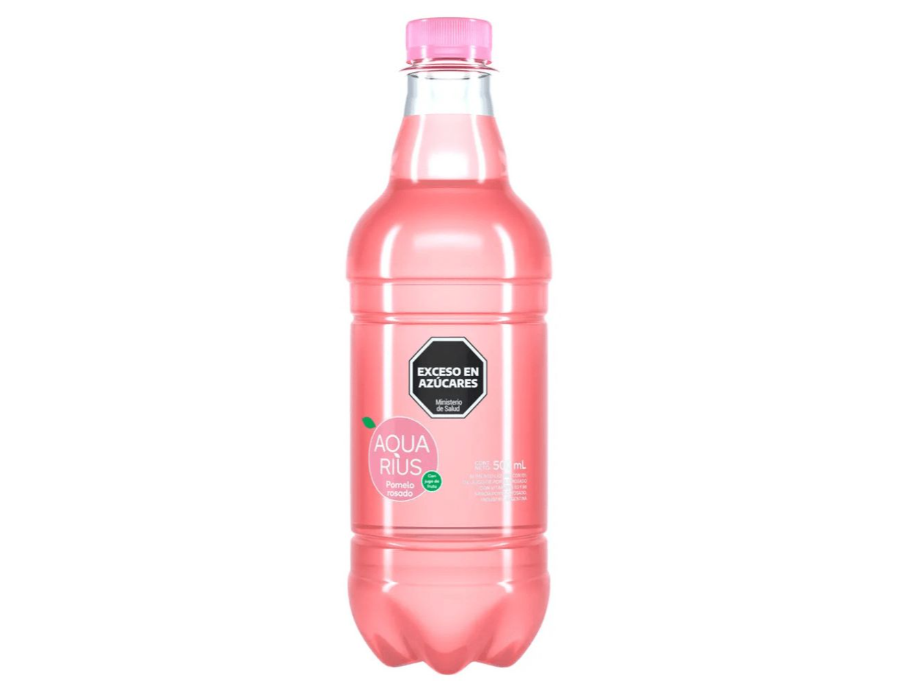 Aquarius Pomelo rosado 500ml