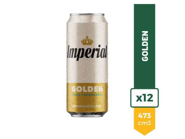 Lata imperial goldn 473 ml