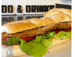 Milanesa de carne con Cheddar y Panceta