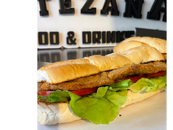 Milanesa de carne BBQ