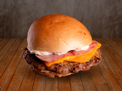BURGER SUPER CHEESE Y BACON X 15 PROMOS (30 UN)