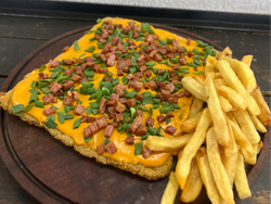 Milapizza cheddar para 2 + Aquarius