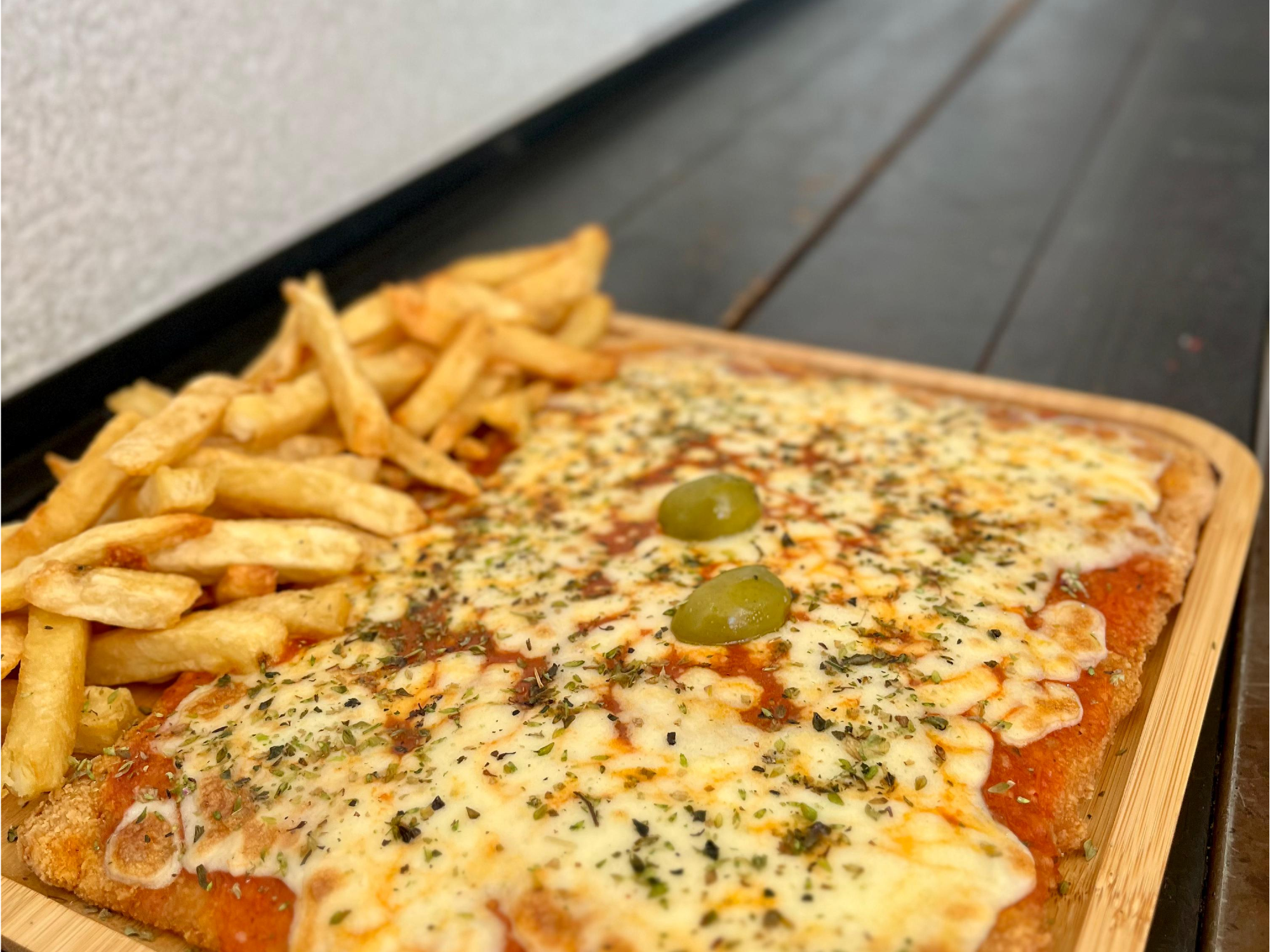 Milapizza muzzarella para 3