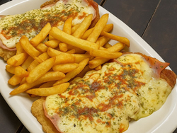 2 milanesas napolitanas + papas fritas