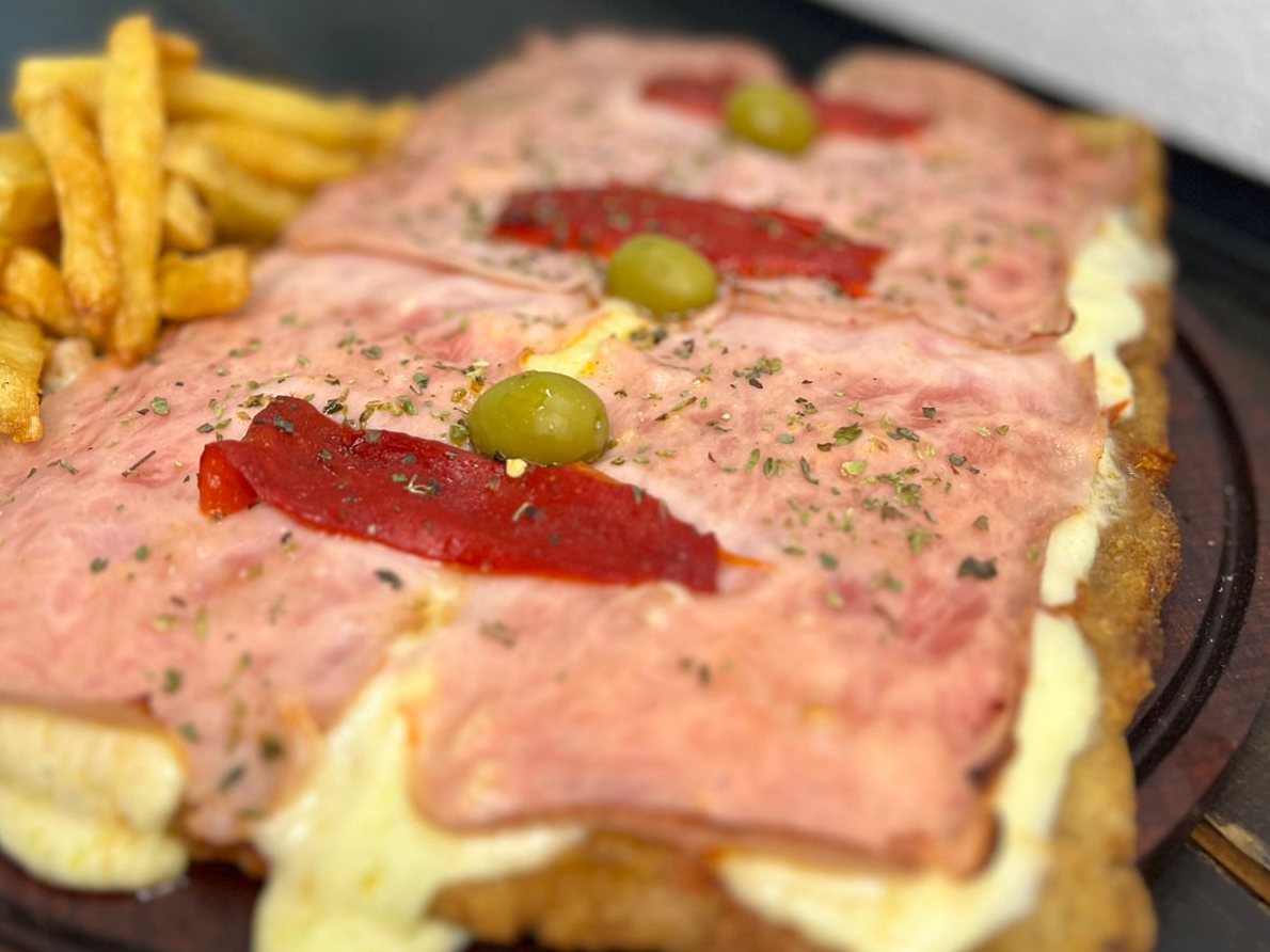 Milapizza jamon y morron para 2