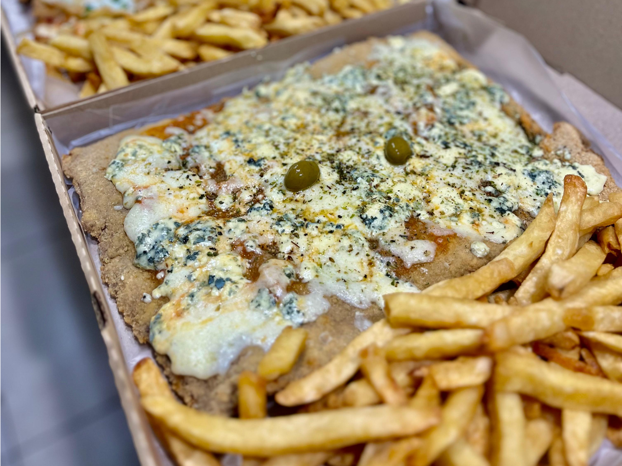 Milapizza roquefort para 3